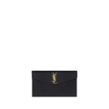 Saint Laurent Black Calf Leather Bos Taurus Accessories