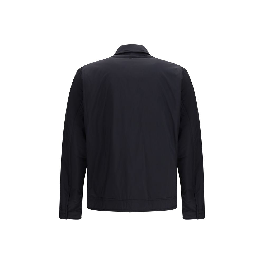 Herno Black Nylon Shell Jacket