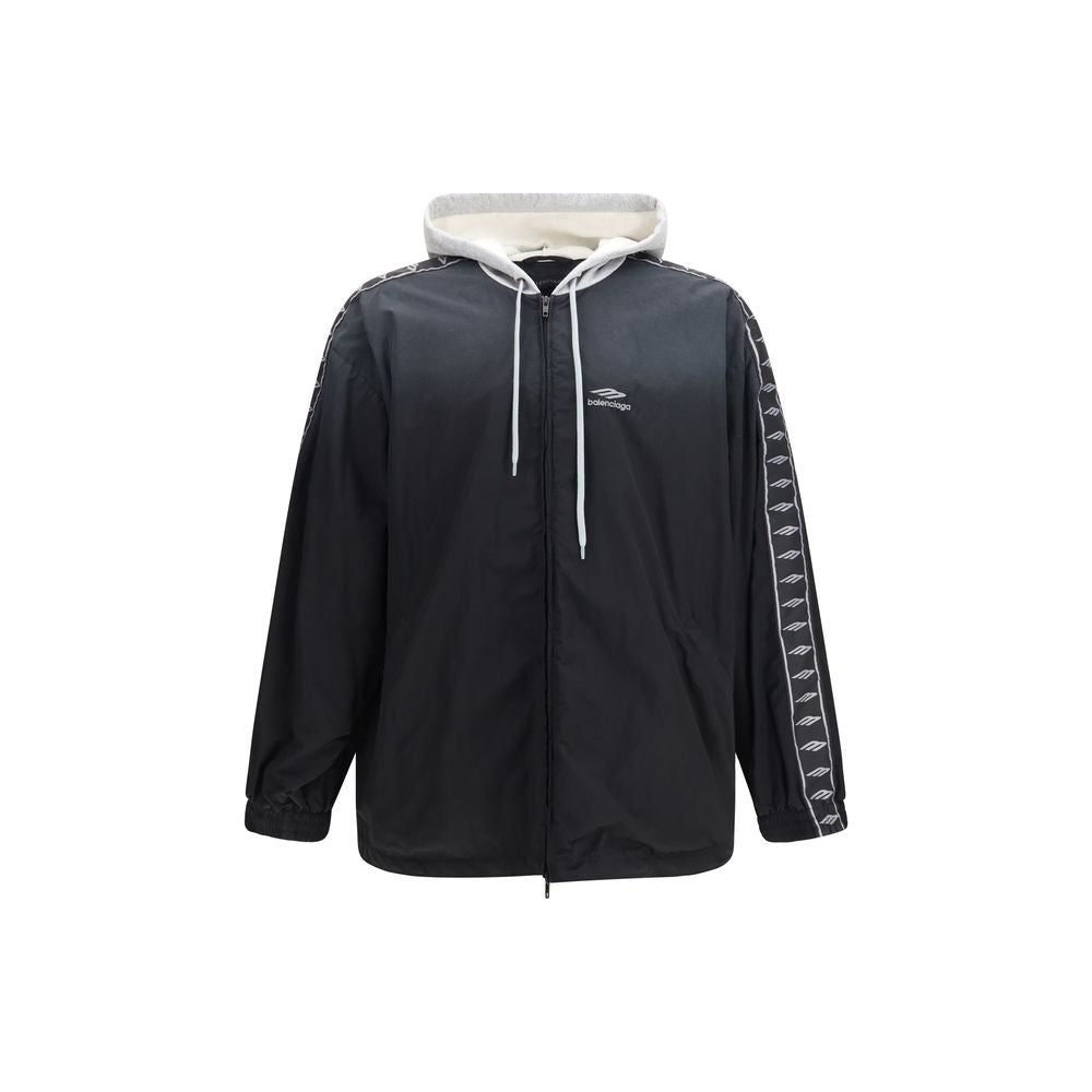 Balenciaga Black Polyester Bomber