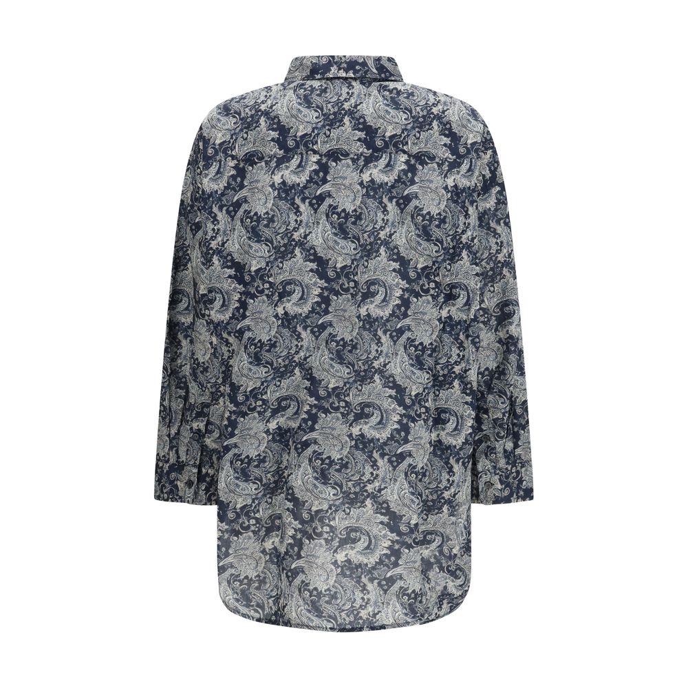 R13 Blue Cotton Shirt