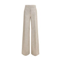 Max Mara Beige Linen Casual Pants