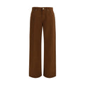Max Mara Brown Cotton Pants