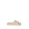 Moncler Beige Rubber Slippers