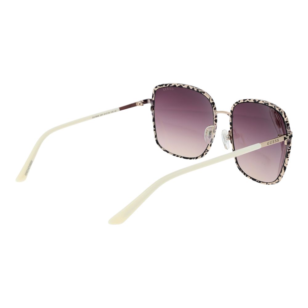 Guess Gold Metal Sunglasses