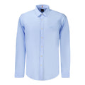 Hugo Boss Azzurro Cotton Men Shirt