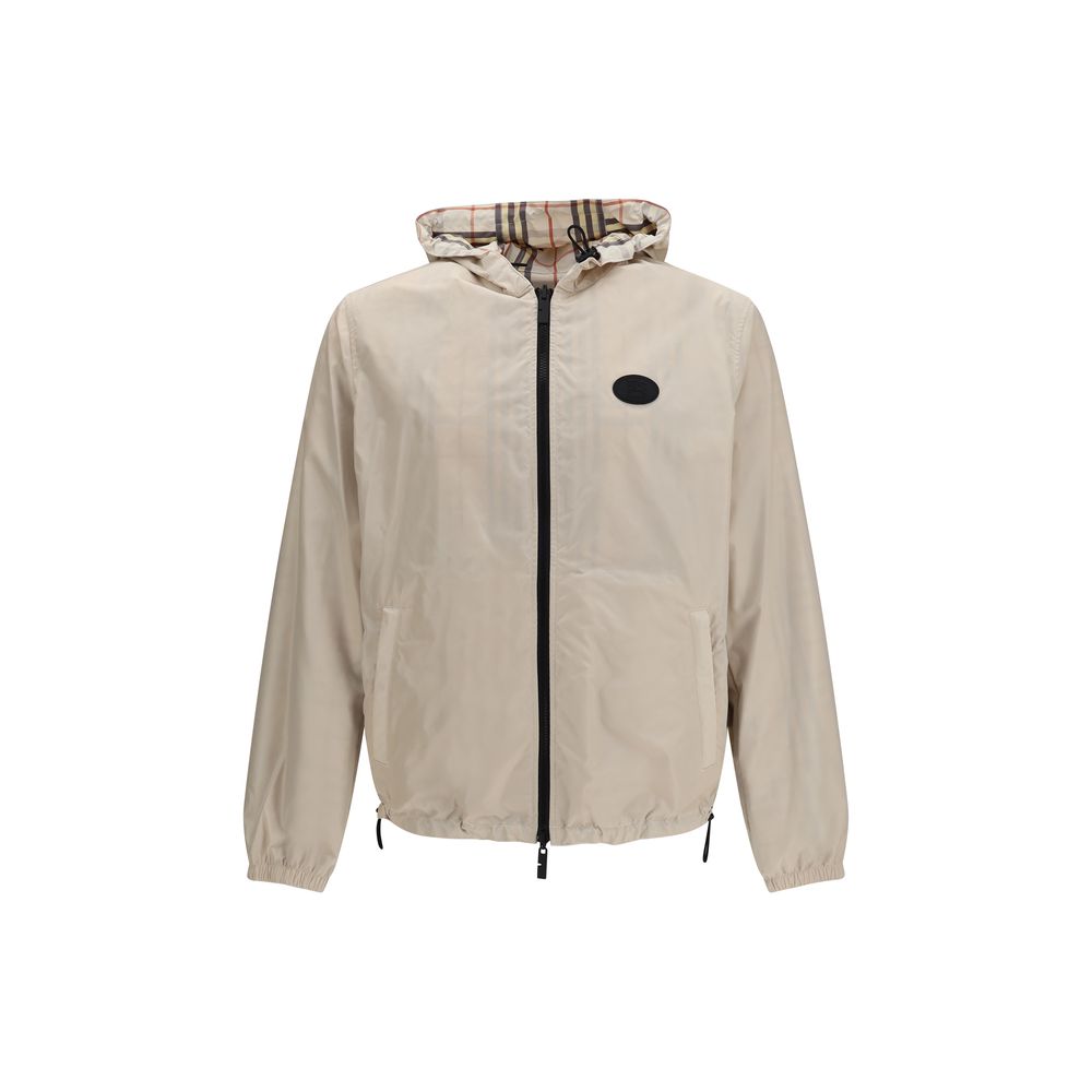 Burberry Beige Polyester Shell Jacket