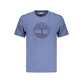Timberland Blue Organic Cotton Men T-Shirt