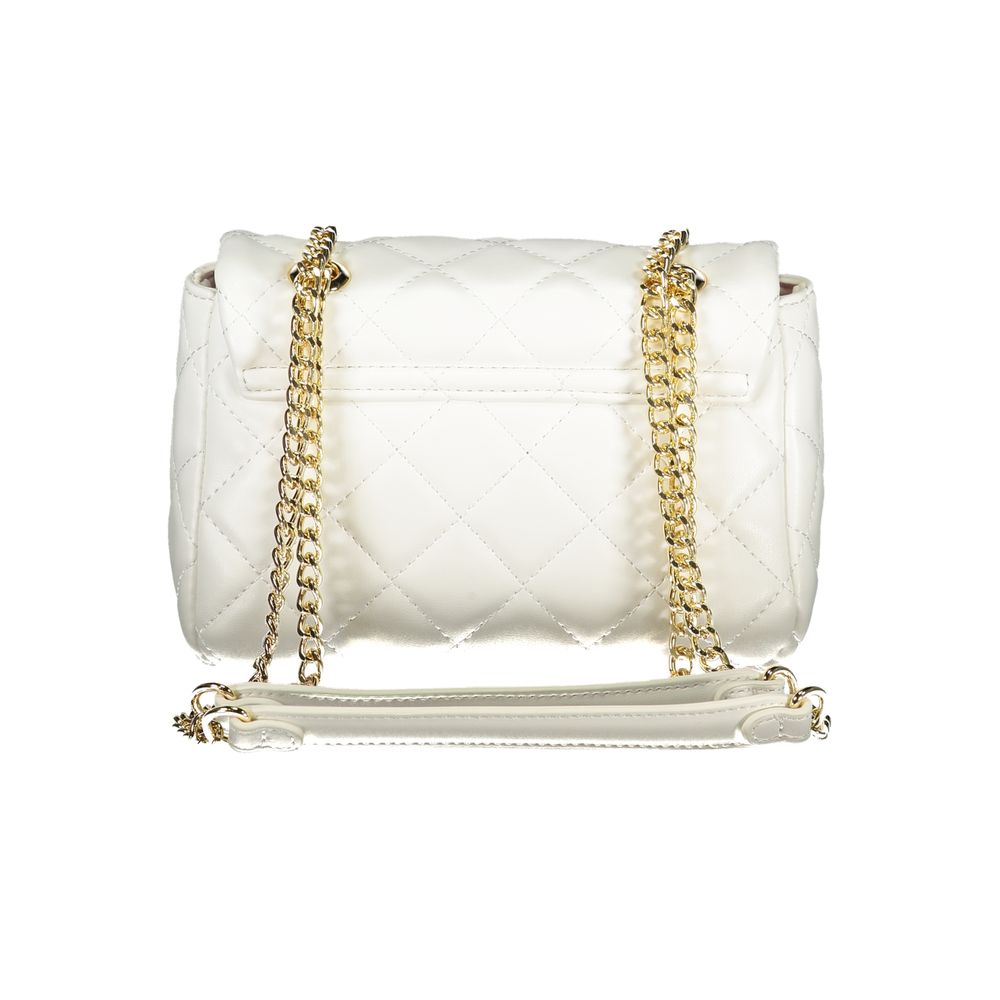 Mario Valentino White Polyurethane Women's Bag