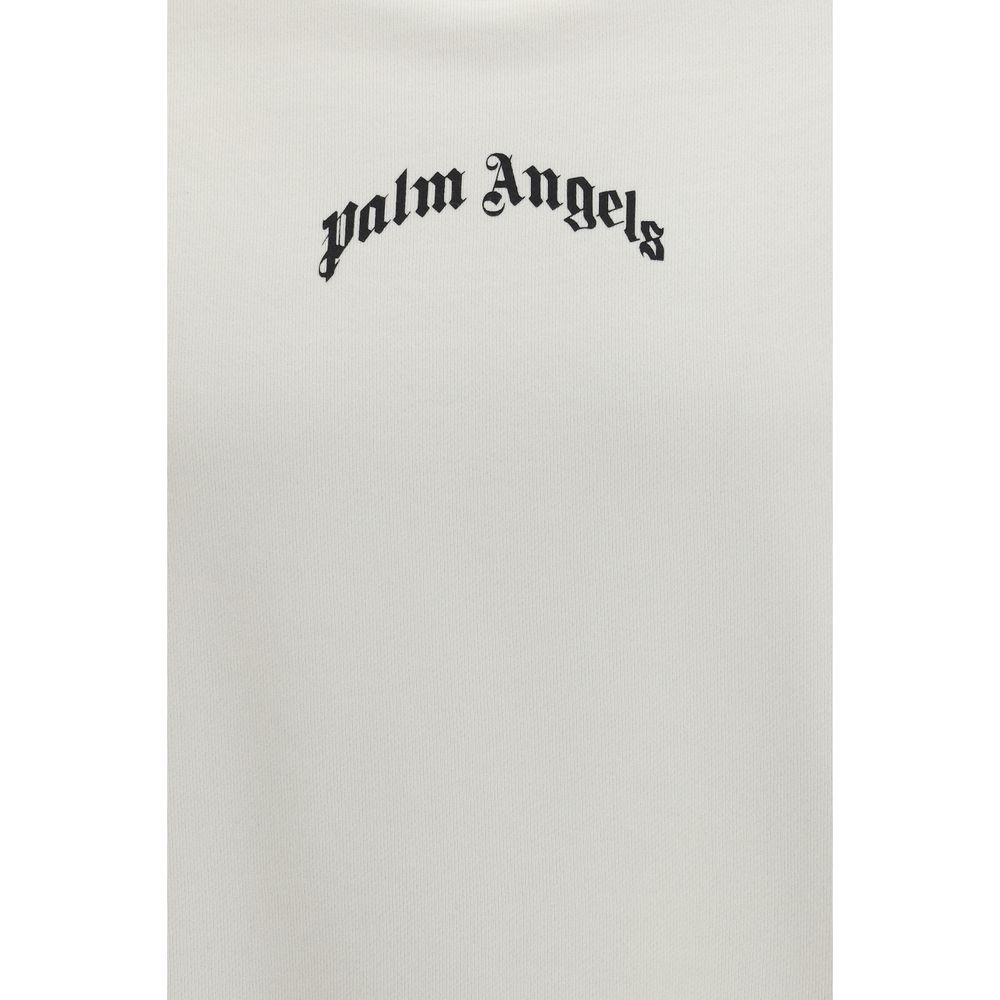 Palm Angels Beige Cotton Sweatshirt