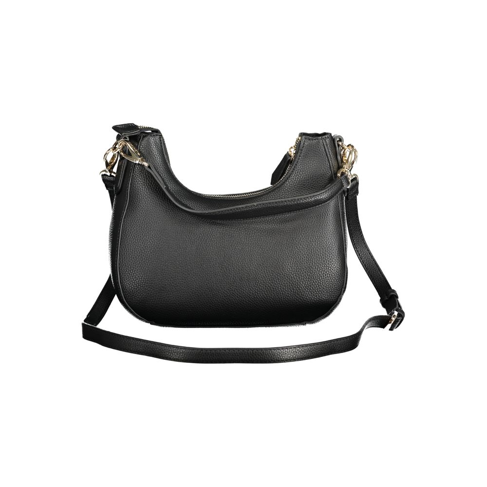 Mario Valentino Black Polyurethane Women Bag