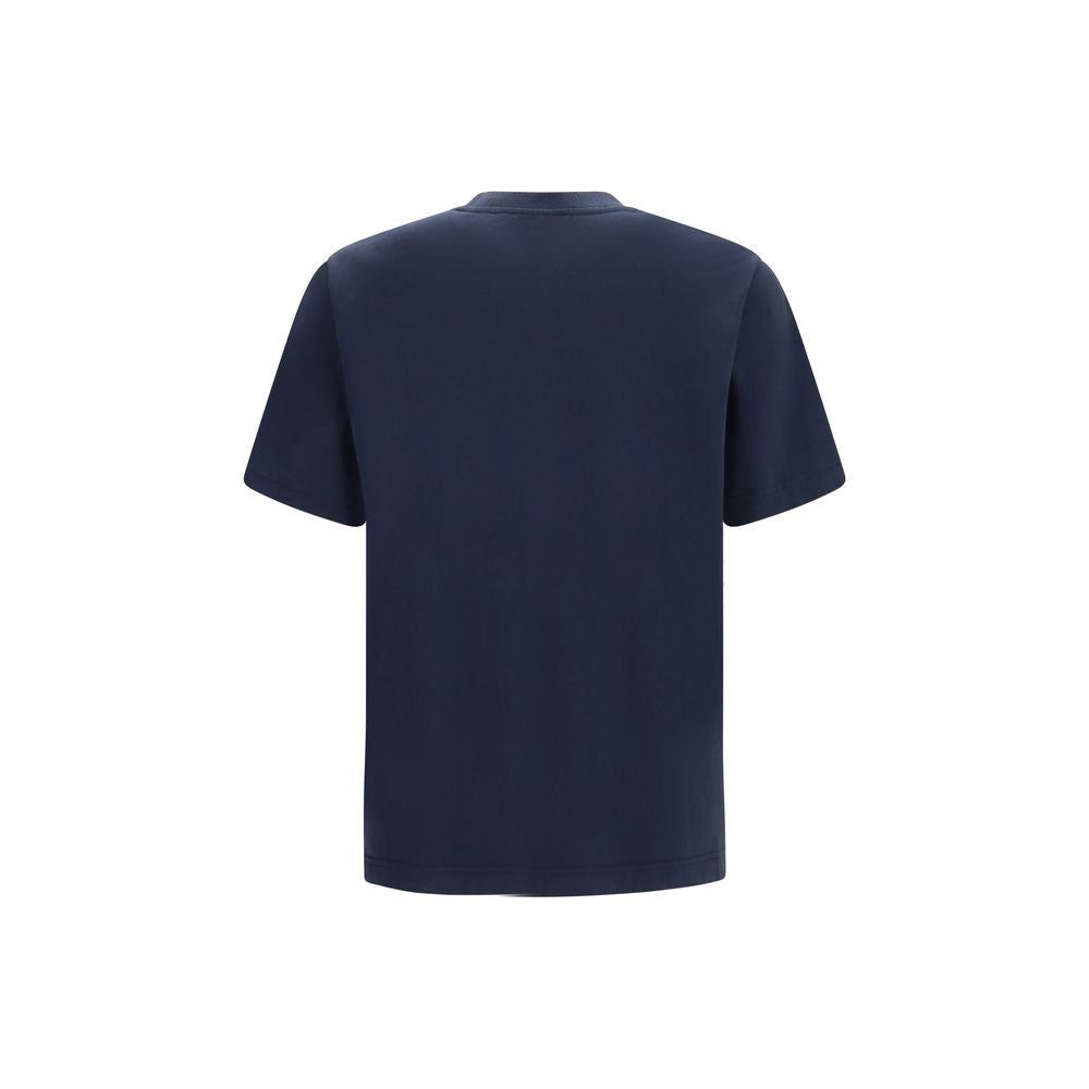 Maison Kitsuné Blue Cotton Bodysuit