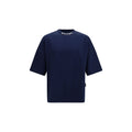 Palm Angels Blue Cotton Sportswear