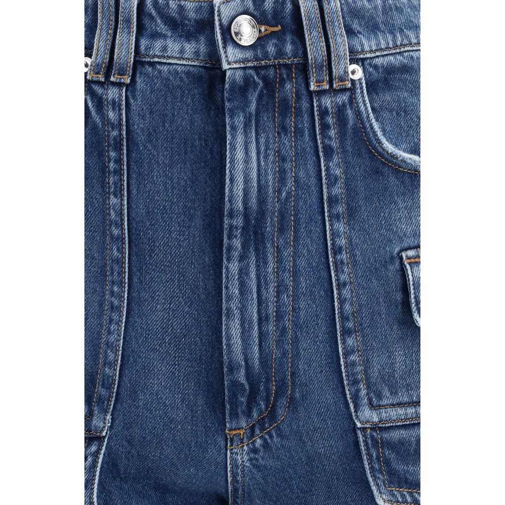 Max Mara Blue Cotton Jeans Denim
