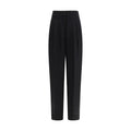 Max Mara Black Linen Pants