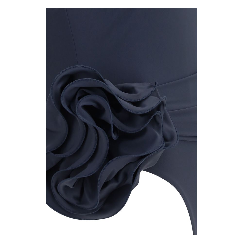 Magda Butrym Gray Polyamide One-Piece Swimsuit