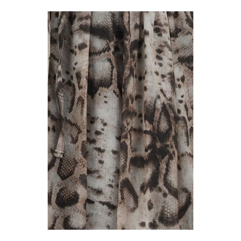 PINKO Beige Cotton Casual Dress