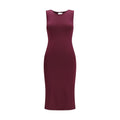 SA SU PHI Purple Silk Long Dress