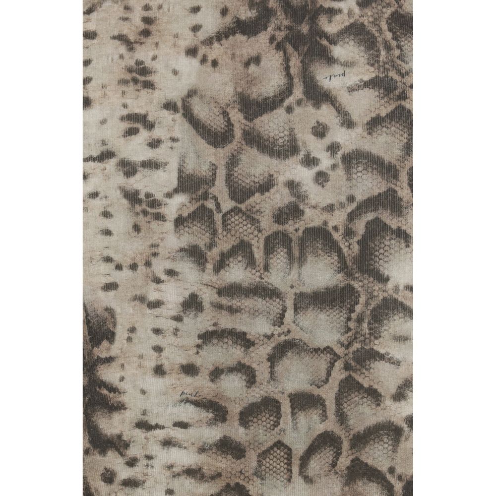 PINKO Beige Cotton Casual Dress