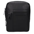 Piquadro Black Leather Crossbody Bag