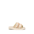 Forte_Forte Multicolor Polyester Strap-On Sandals
