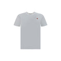 Comme Des Garçons Play White Cotton T-Shirt