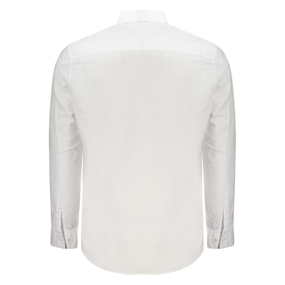 Calvin Klein Bianco Cotton Men Shirt