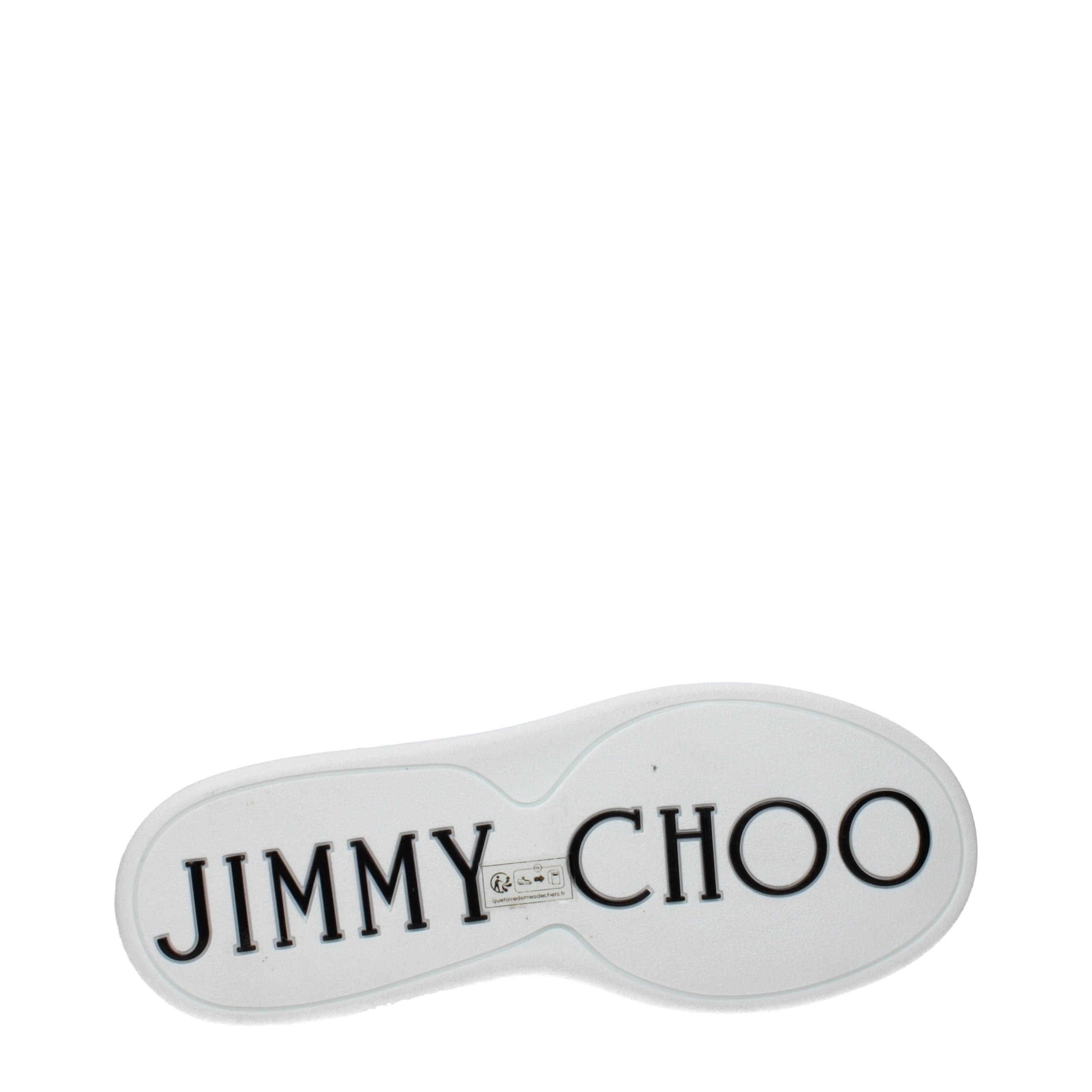 Jimmy Choo Black Leather Low Top Sneakers