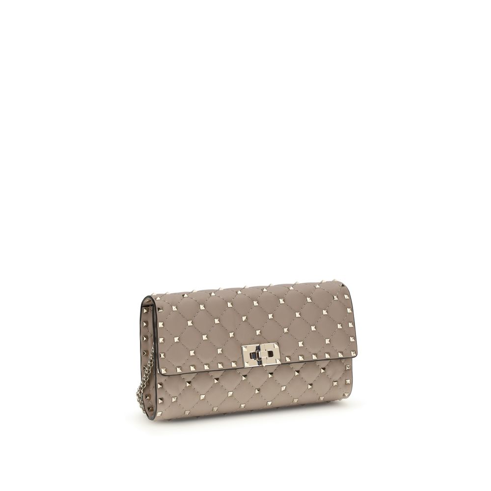 Valentino Garavani Multicolor Calf Leather Bos Taurus Shoulder Bag