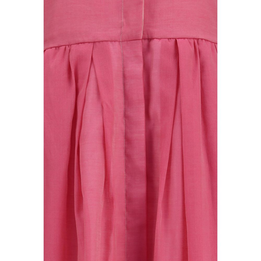 Sara Roka Multicolor Cotton Casual Dress