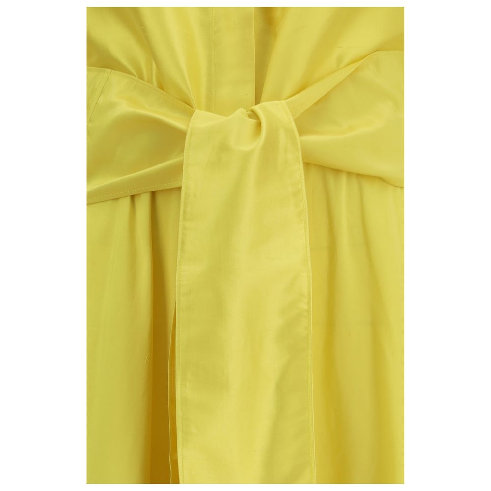 Sara Roka Bicolor Silk Casual Dress