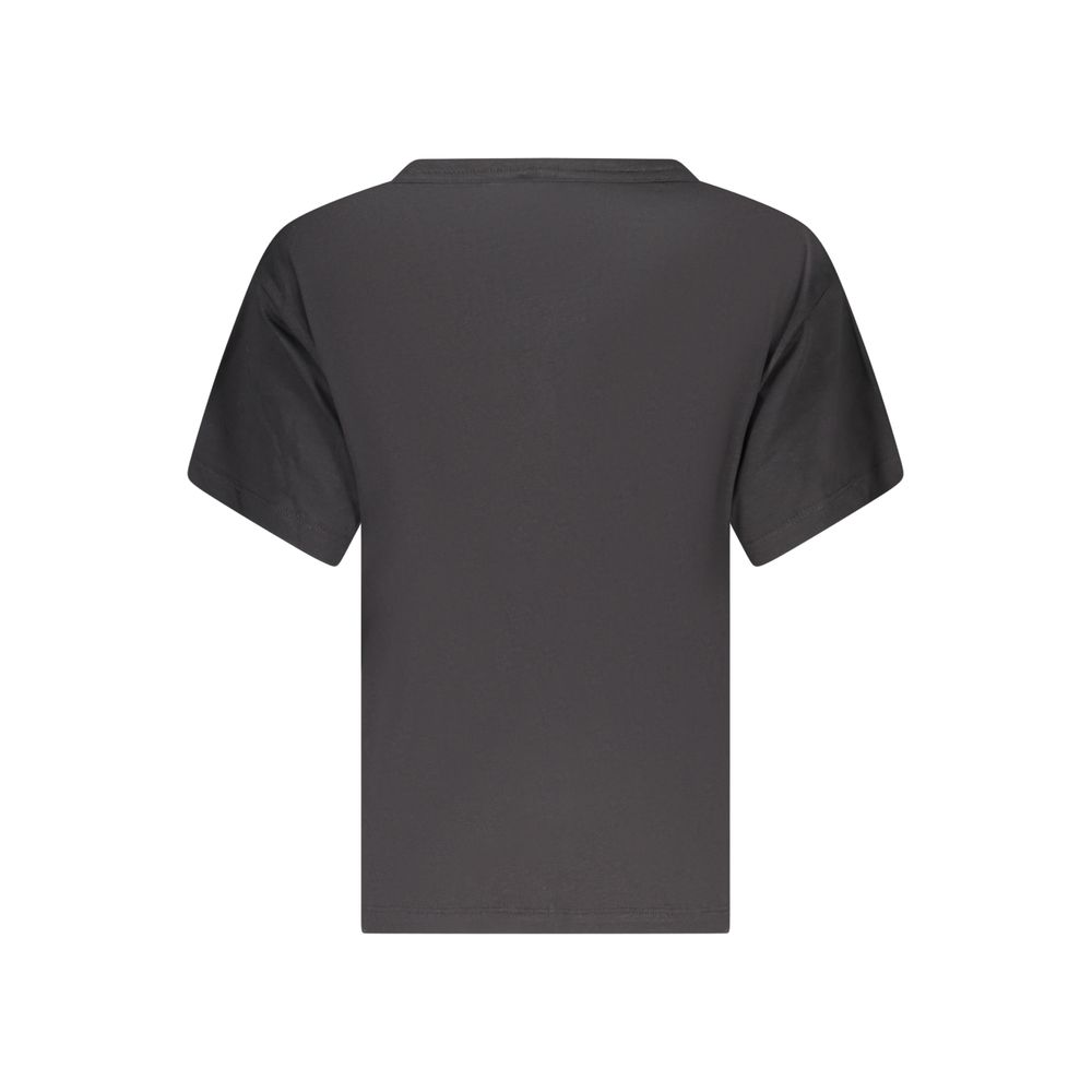 Pepe Jeans Black Cotton Women T-Shirt