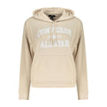 Converse Beige Cotton Women's Hoodie