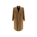 Saint Laurent Brown Wool Coat