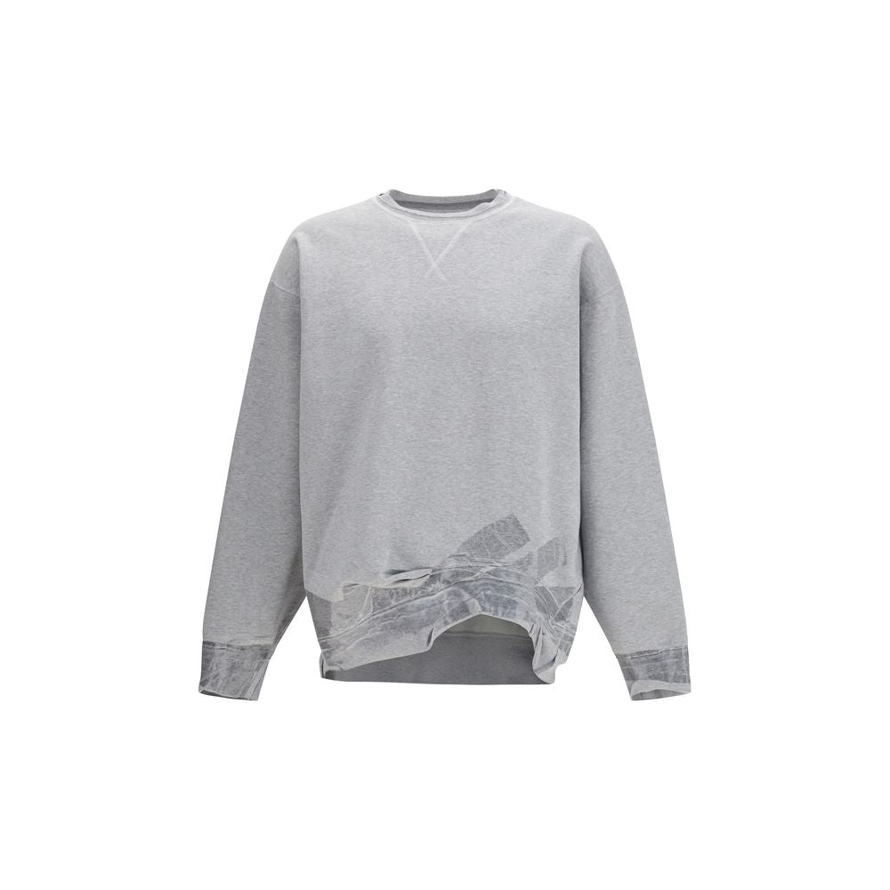 Maison Margiela Gray Cotton Sweatshirt