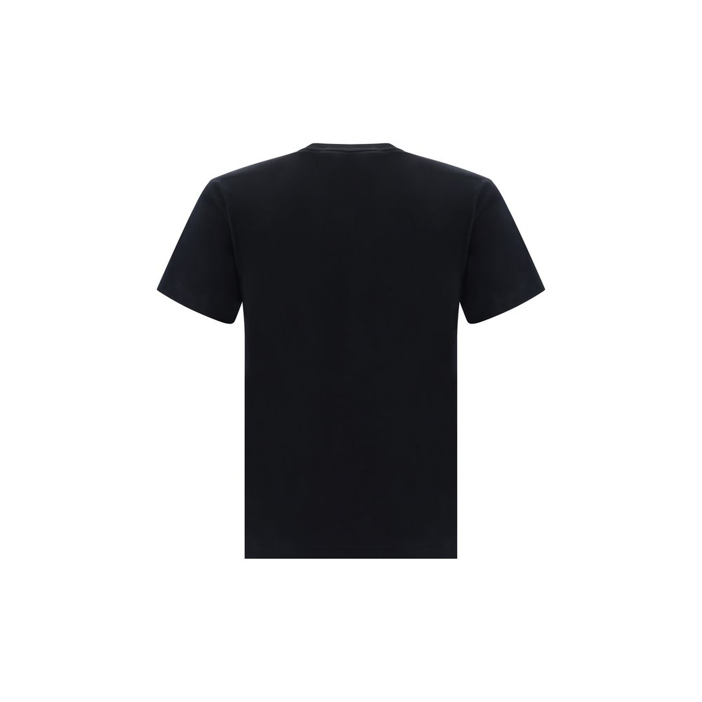 Comme Des Garçons Play Black Cotton T-Shirt