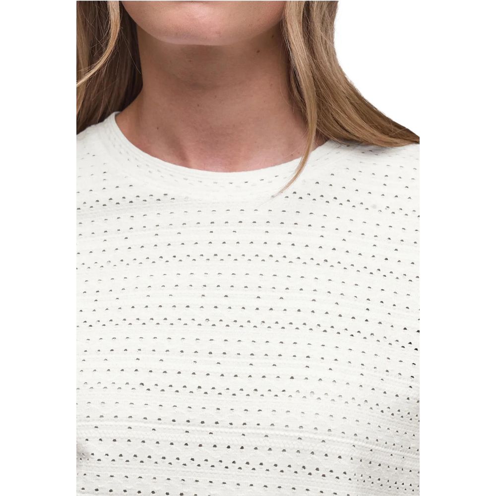 Street One Cream Cotton T-Shirt
