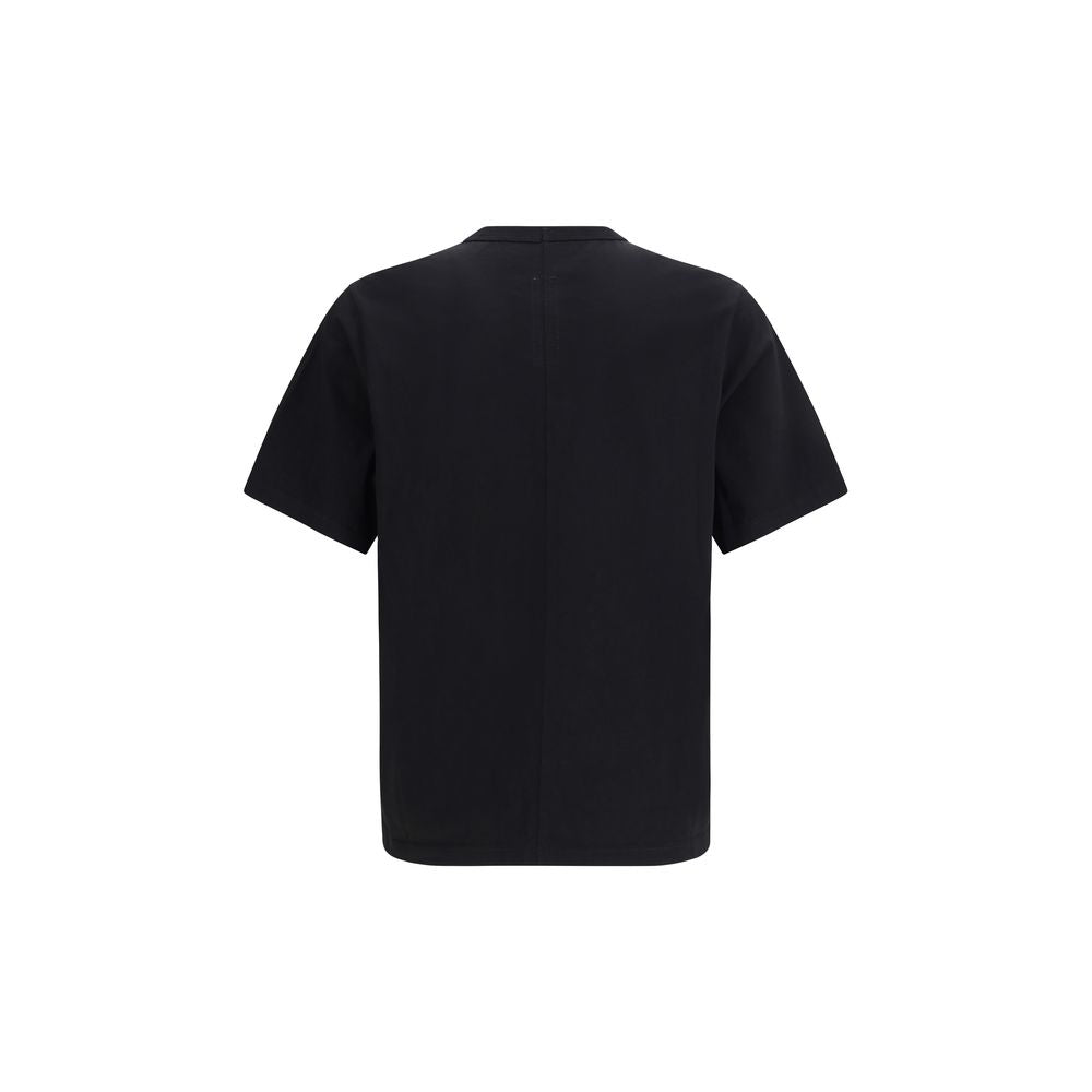 Rick Owens Black Cotton T-Shirt