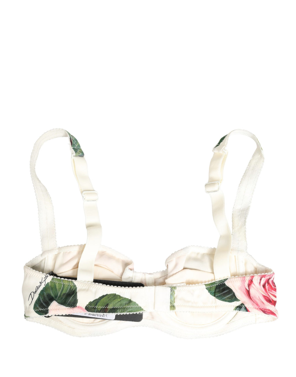 Dolce & Gabbana Multicolor Floral Semi-Pad Underwire Underwear