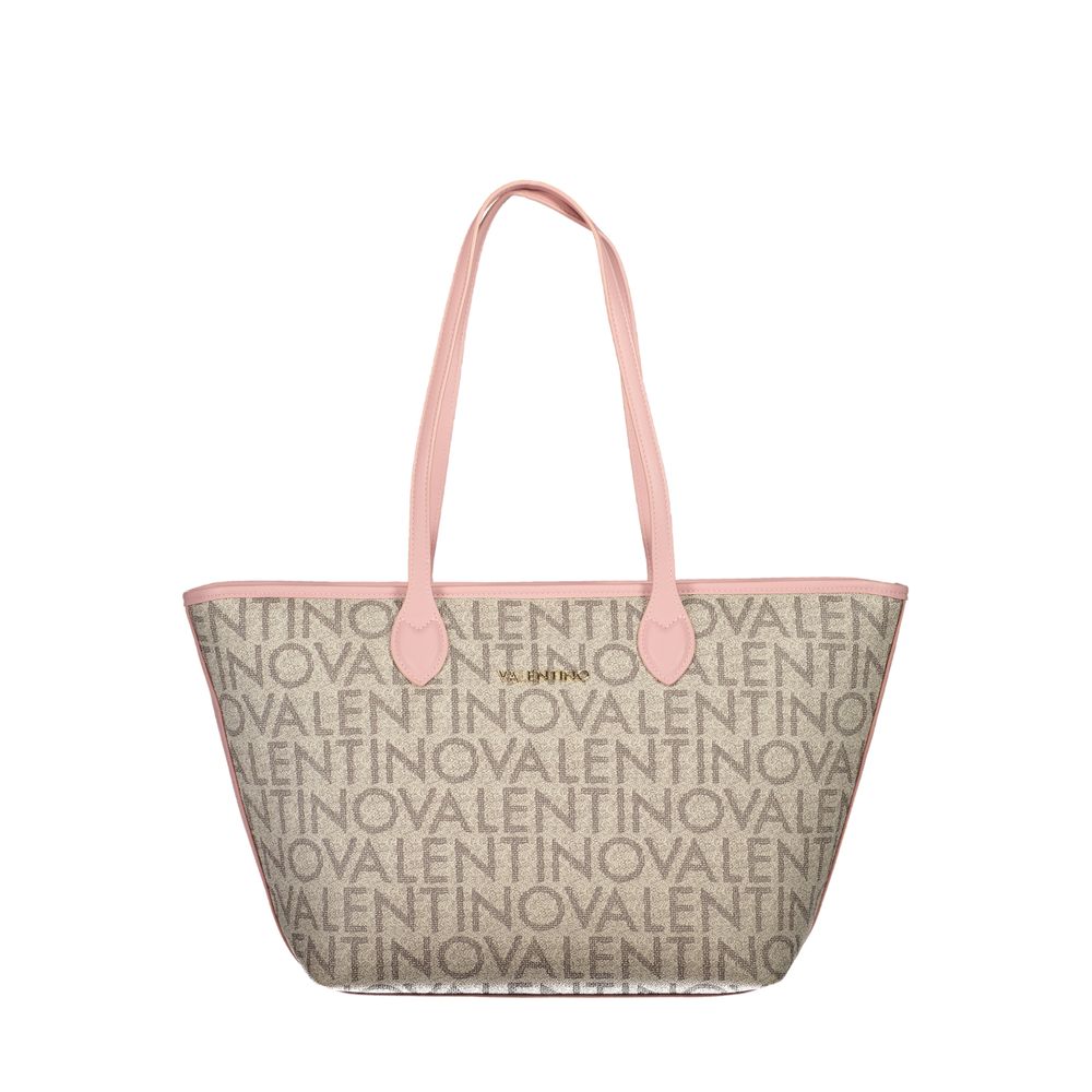 Mario Valentino Beige Poliuretano Women's Shoulder Bag