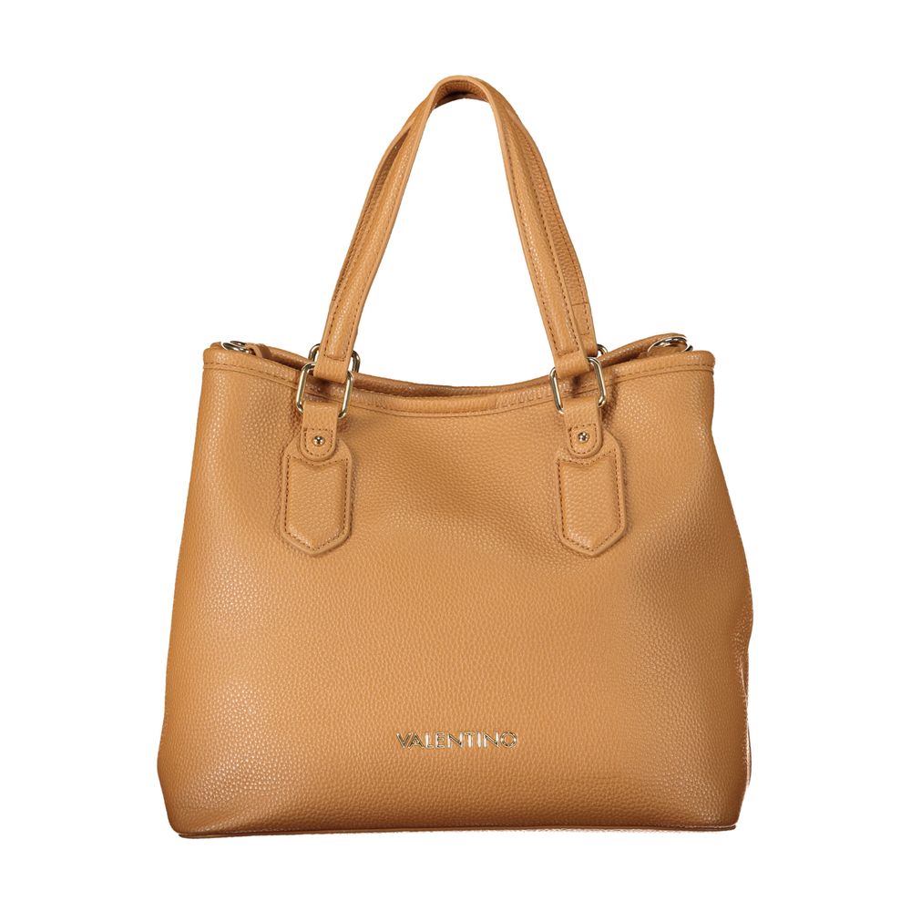 Mario Valentino Brown Polyurethane Women's Bag