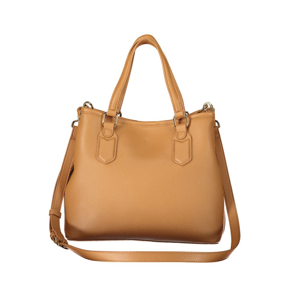 Mario Valentino Brown Polyurethane Women's Bag