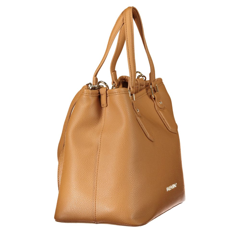 Mario Valentino Brown Polyurethane Women's Bag