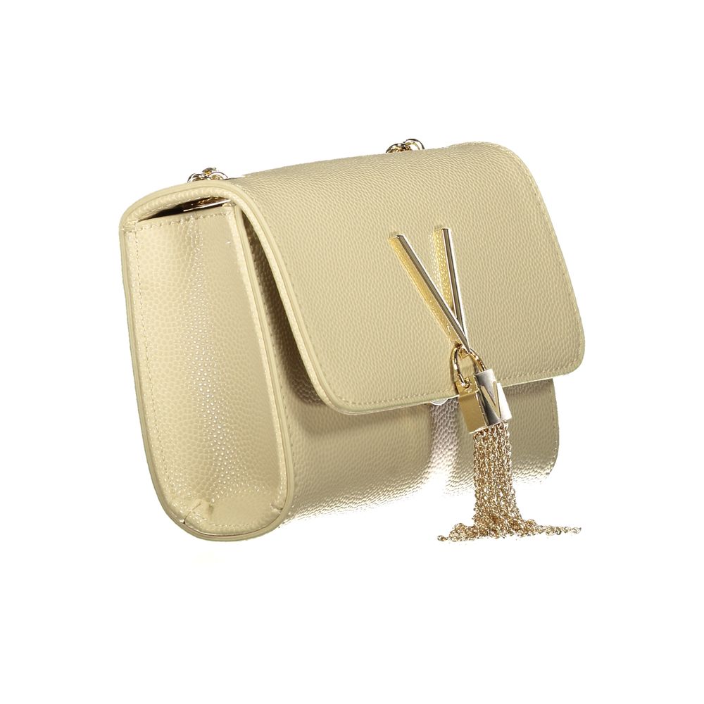 Mario Valentino Beige Polyurethane Women's Handbag