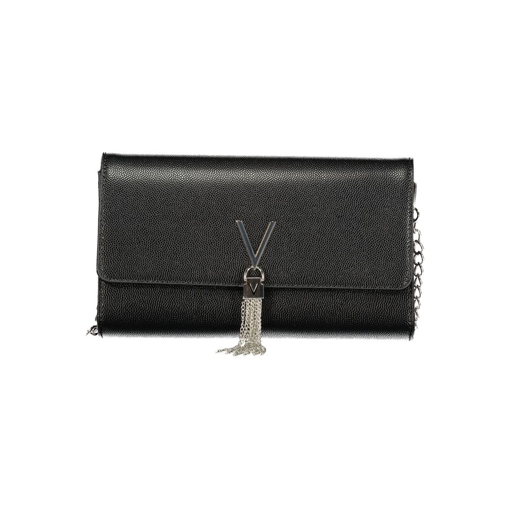 Mario Valentino Black Polyurethane Women's Handbag