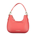 Mario Valentino Rosso Polyurethane Women's Bag with Removable Shoulder Strap