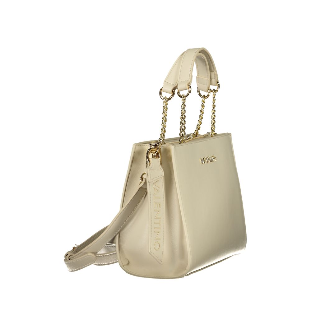 Mario Valentino Beige Polyurethane Women's Bag