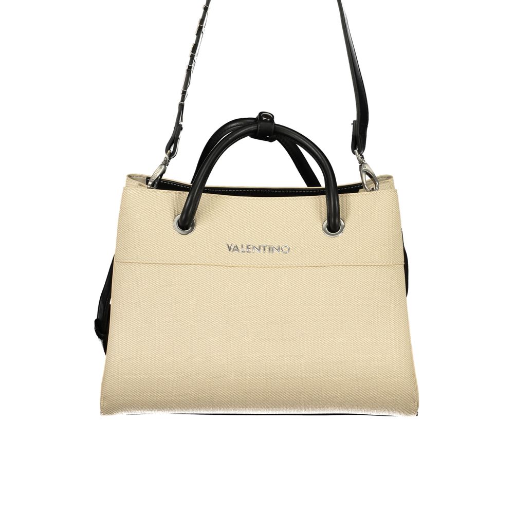 Mario Valentino Beige Polyurethane Women Bag