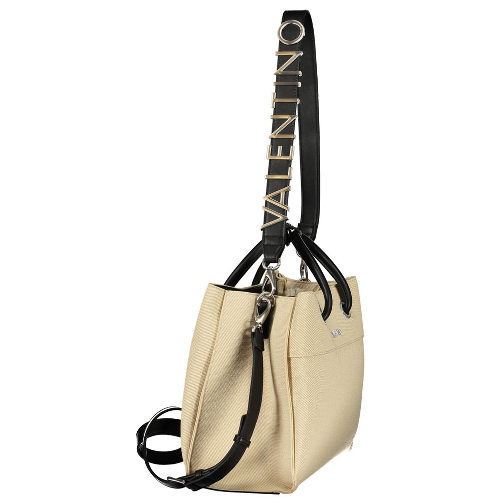 Mario Valentino Beige Polyurethane Women Bag