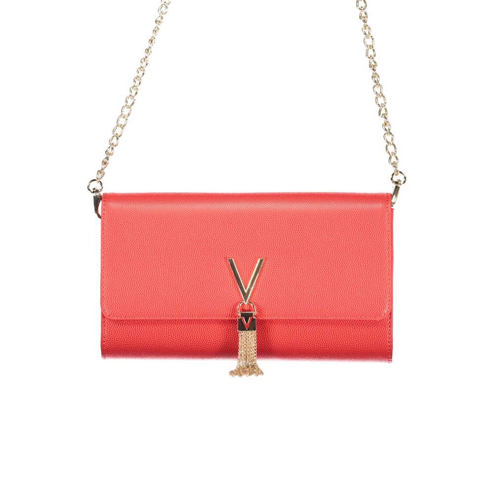 Mario Valentino Rosso Polyurethane Women's Handbag