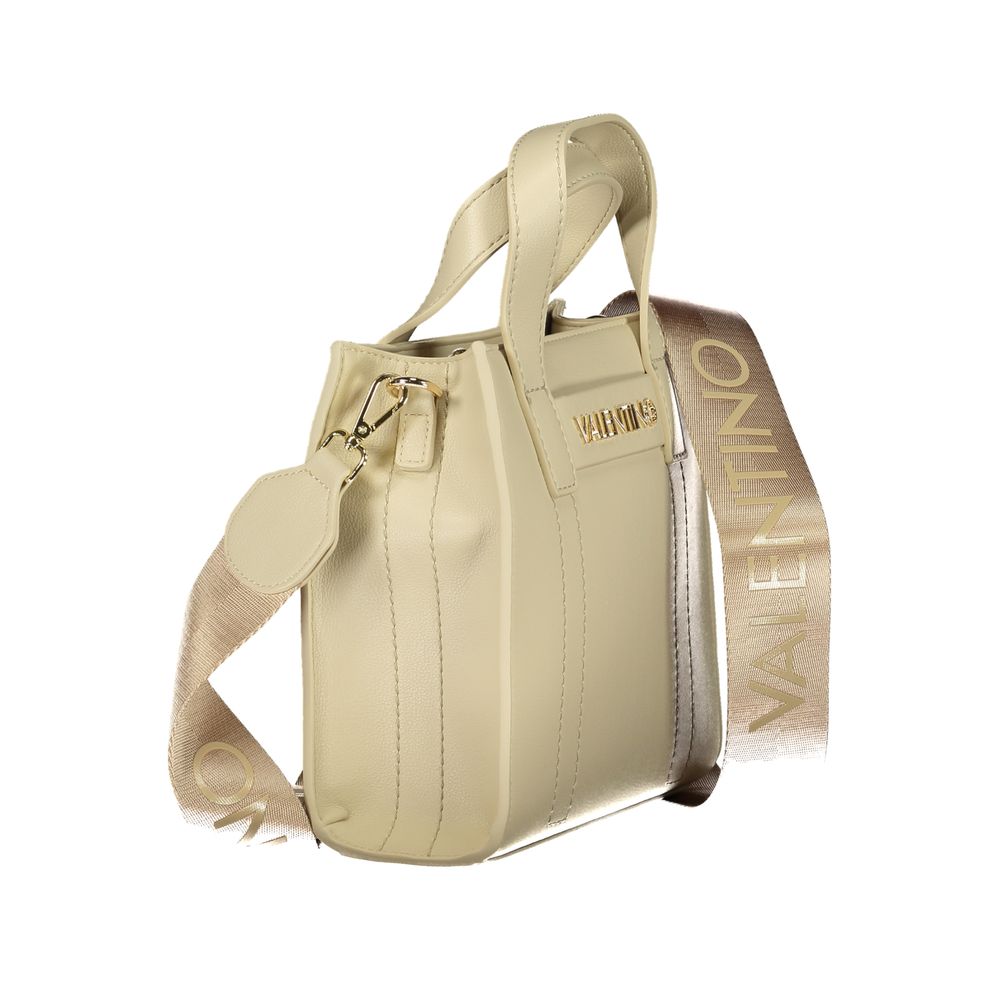 Mario Valentino Beige Polyester Women's Bag